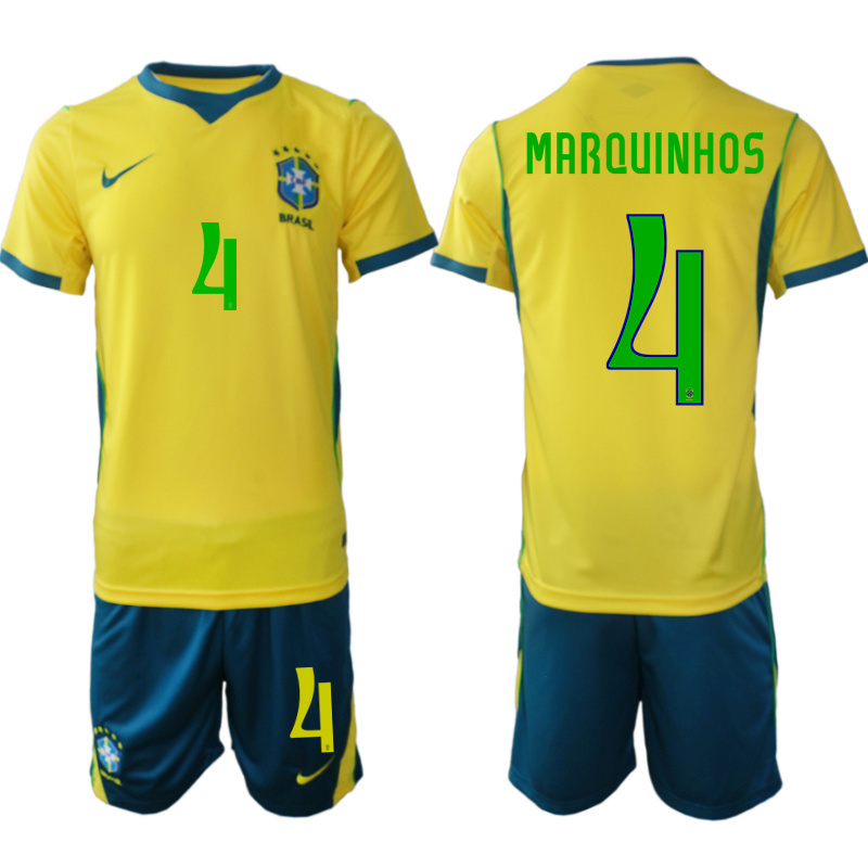 Men Brazil home #17 style 2026 World Cup Soccer jersey->brazil jersey->Soccer Country Jersey